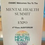 Mental Health Summit Sign