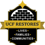 UCF RESTORES Badge